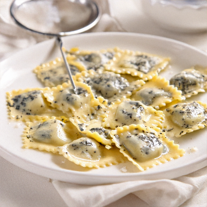 Trüffel-Ricotta-Ravioli-im-Eier-Teig